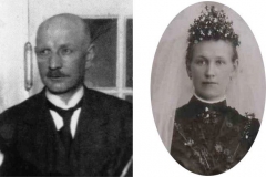 1900 Wilhelm Riemann (1878 - 1952) und Anna Riemann verh. Keller (1875 - 1936)