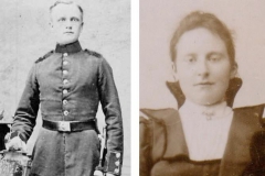 1902 Johann Wiegert (1875 - 1936) und Theresia Wiegert geb. Wermeling (1871 - 1954)